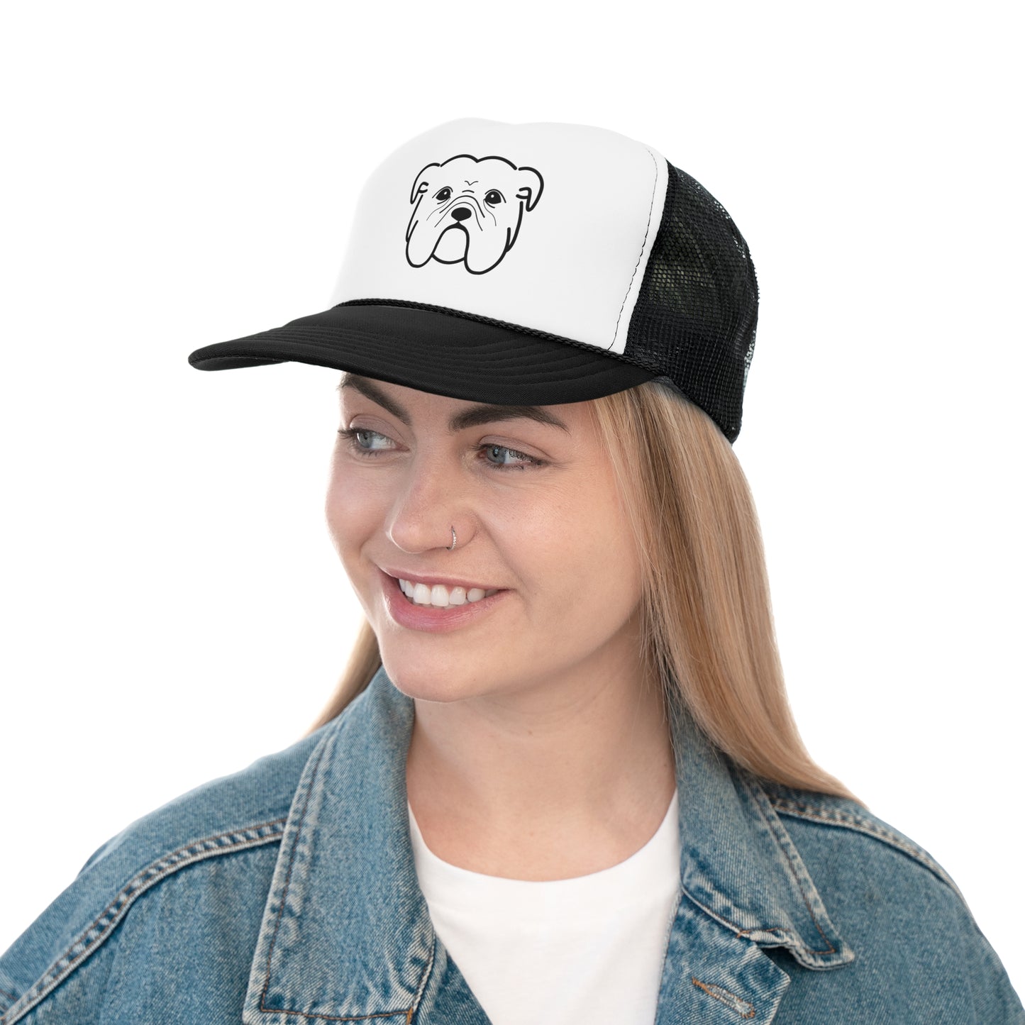 English Bulldog Trucker Cap