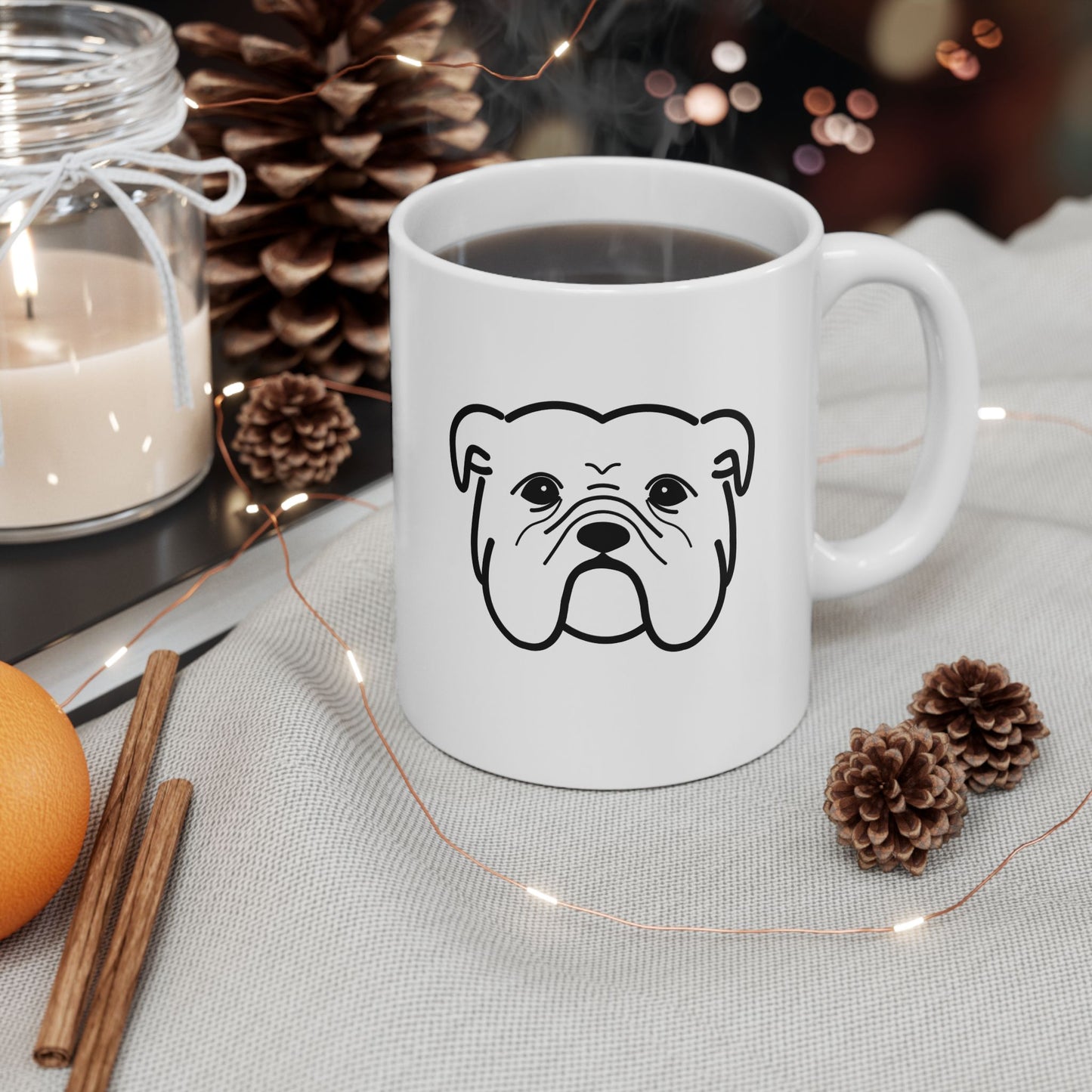 English Bulldog Ceramic Mug (11oz)