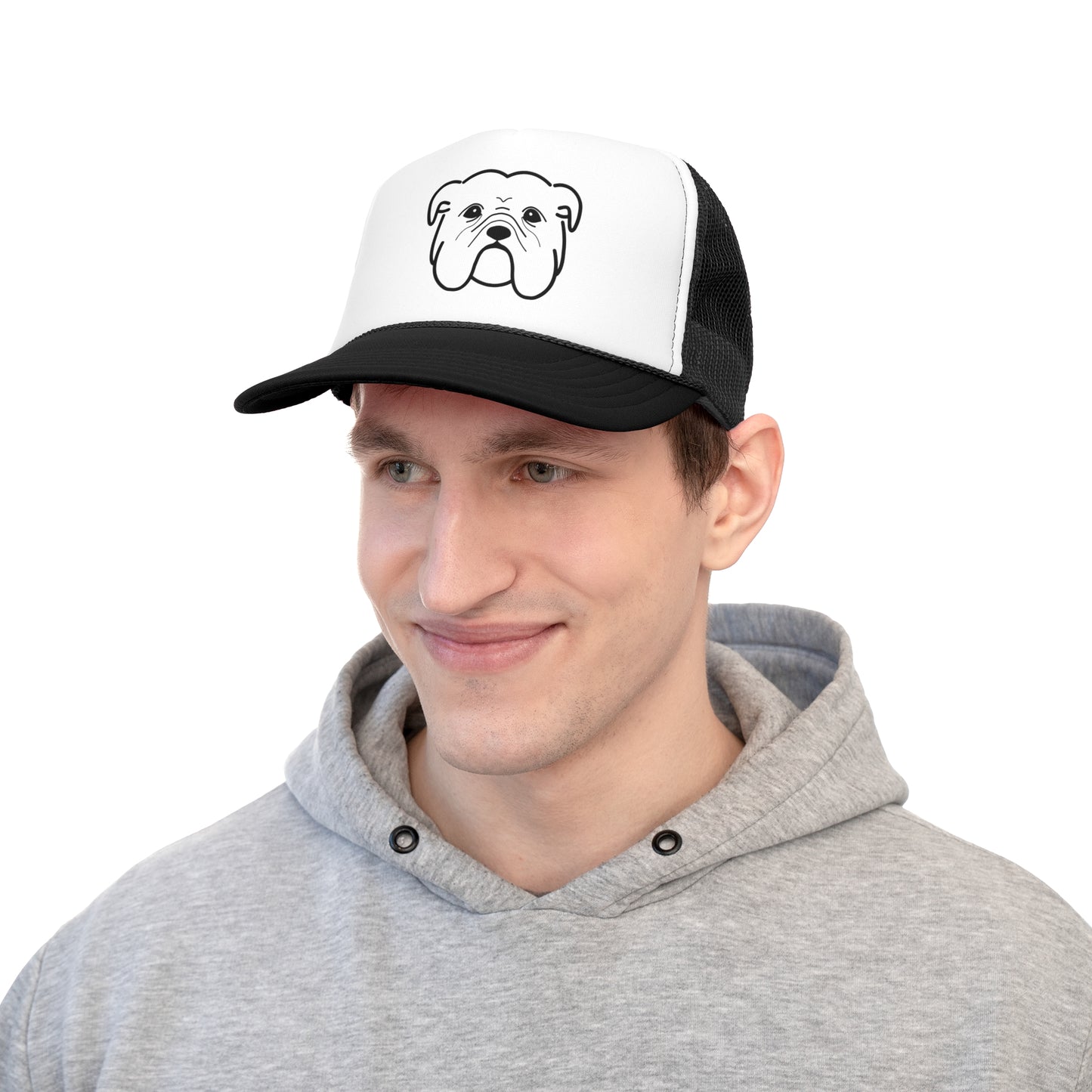 English Bulldog Trucker Cap