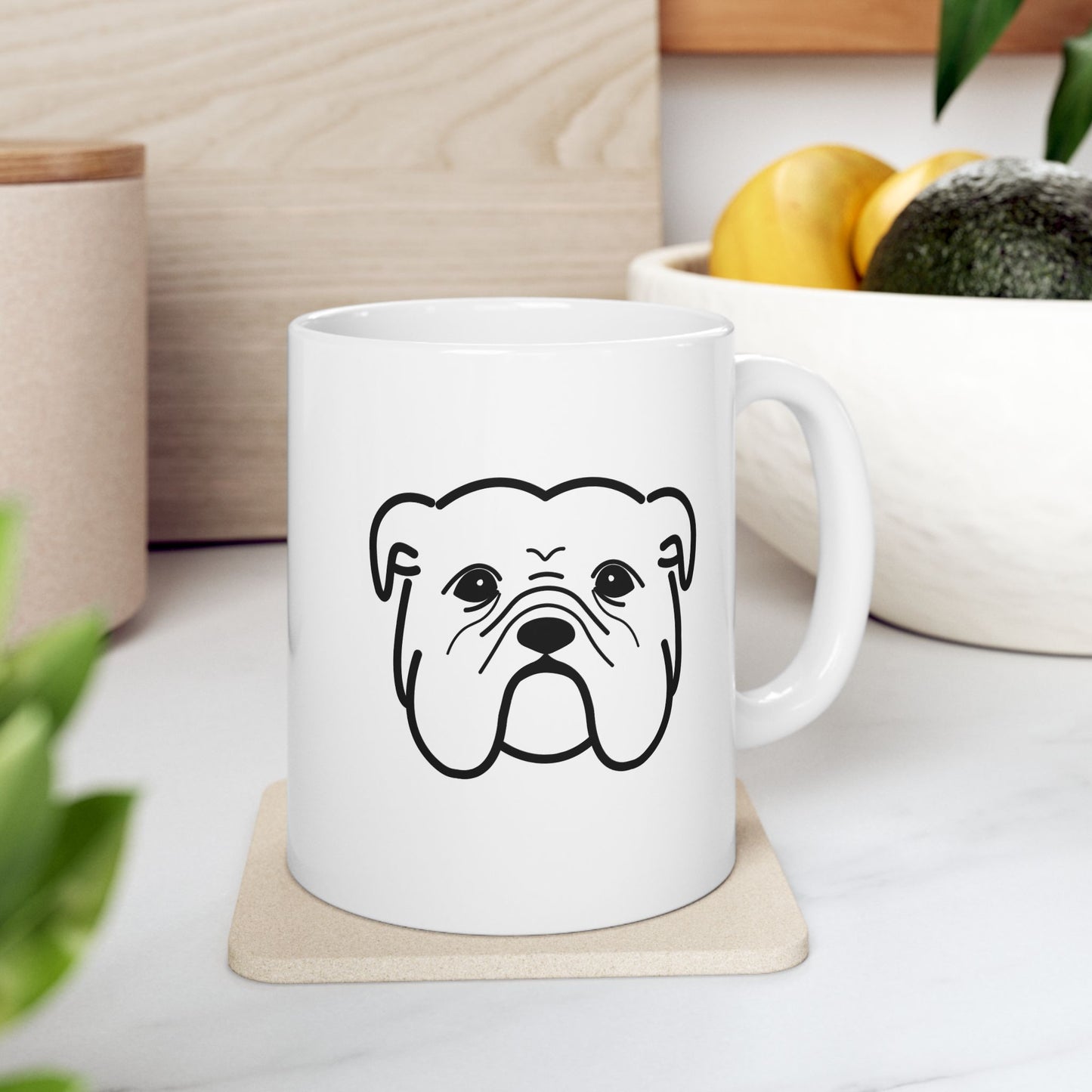 English Bulldog Ceramic Mug (11oz)