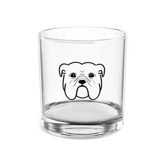 English Bulldog Rocks Glass (10oz)