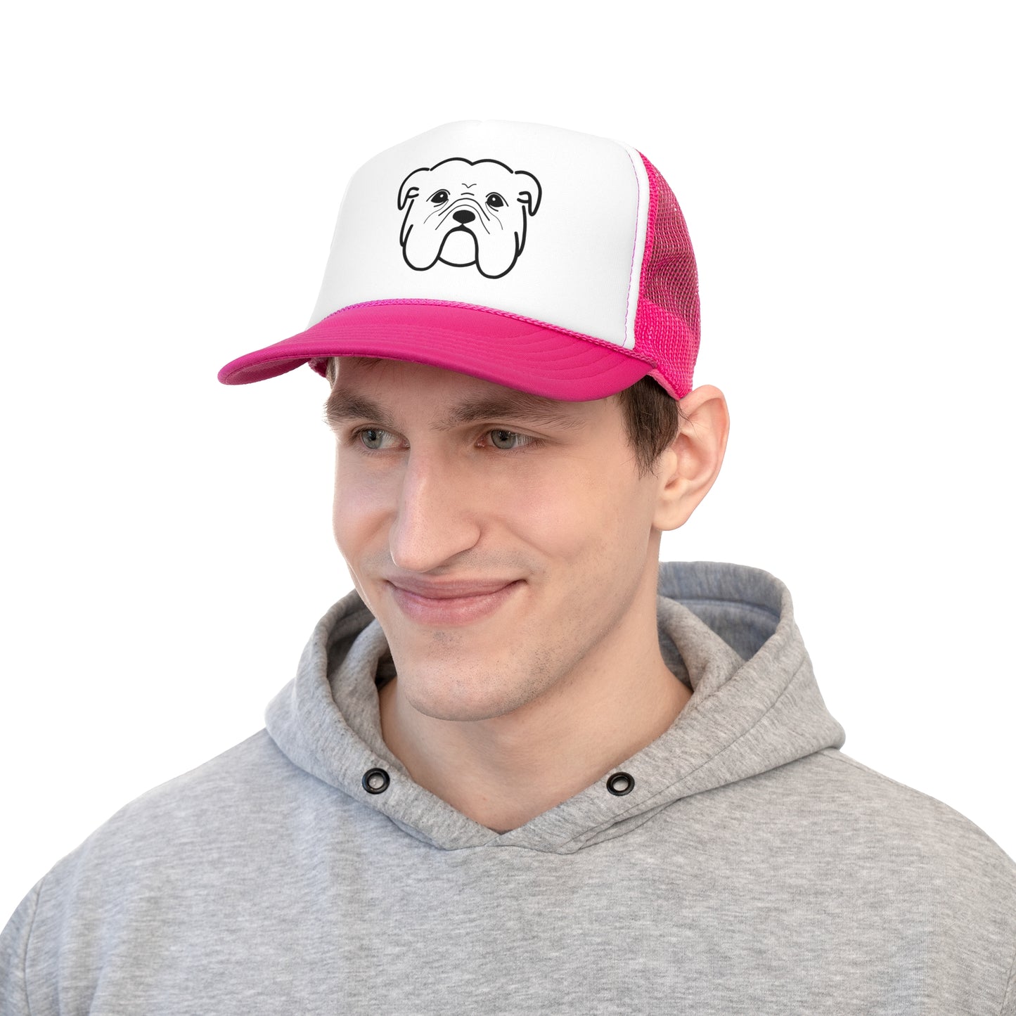 English Bulldog Trucker Cap