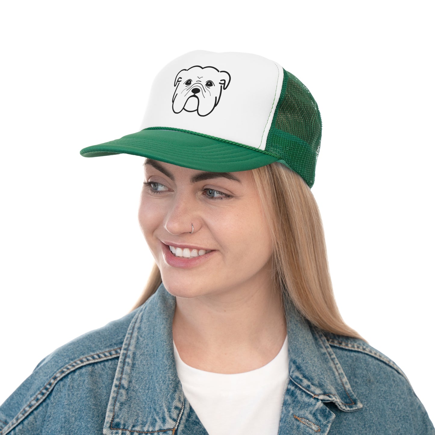 English Bulldog Trucker Cap