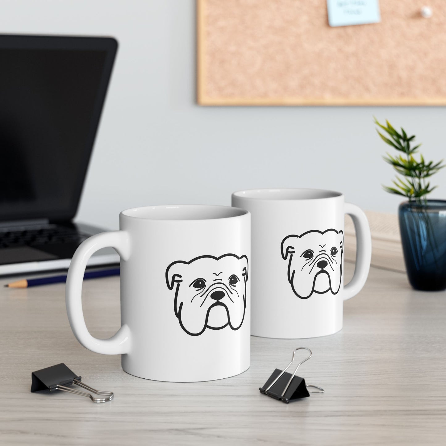 English Bulldog Ceramic Mug (11oz)