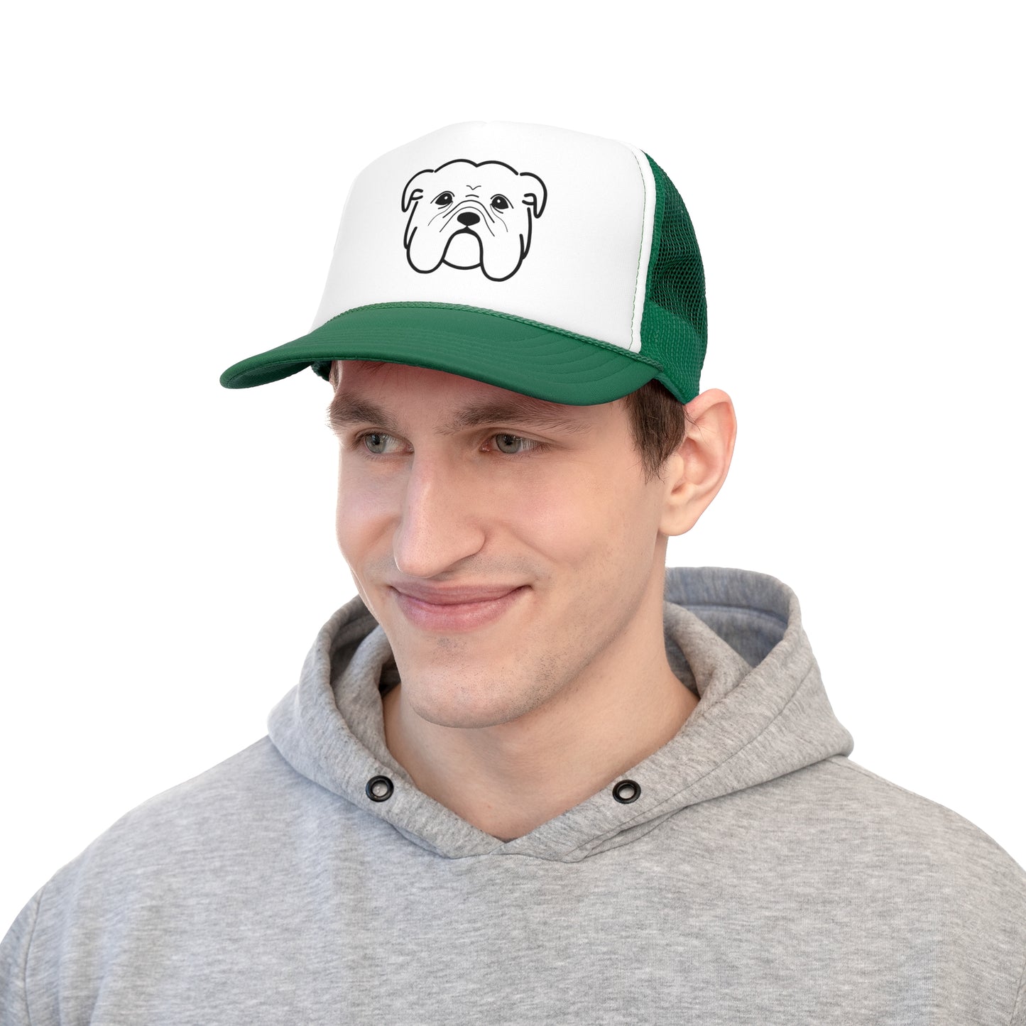 English Bulldog Trucker Cap