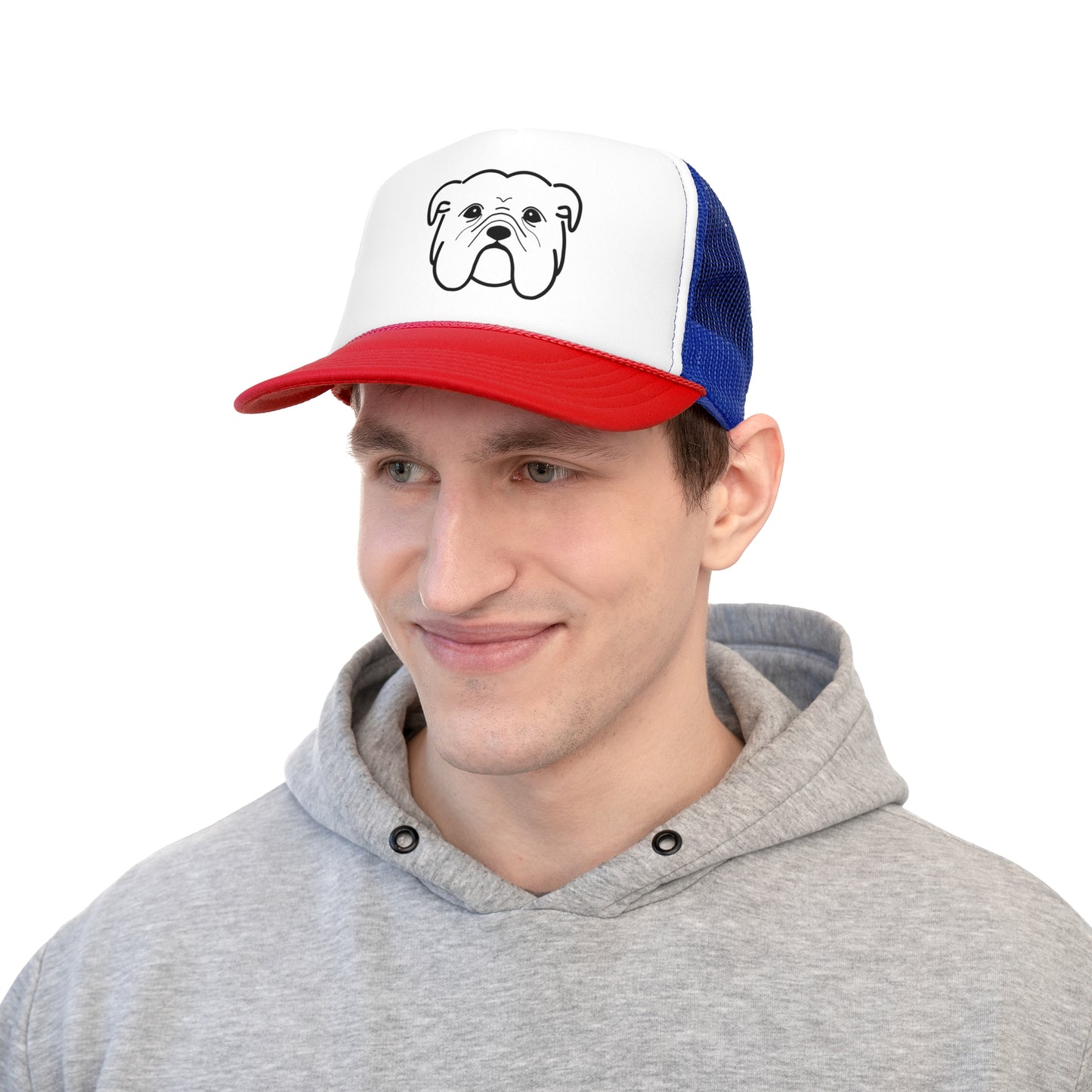 English Bulldog Trucker Cap